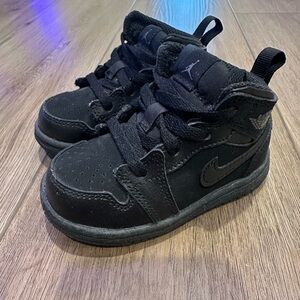 Nike Jordans Black Sneakers for Toddler Baby 5C